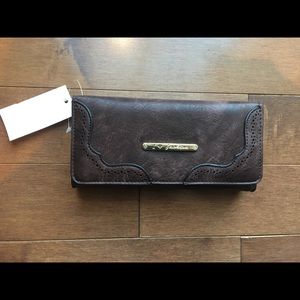 New Brown Faux Leather Wallet